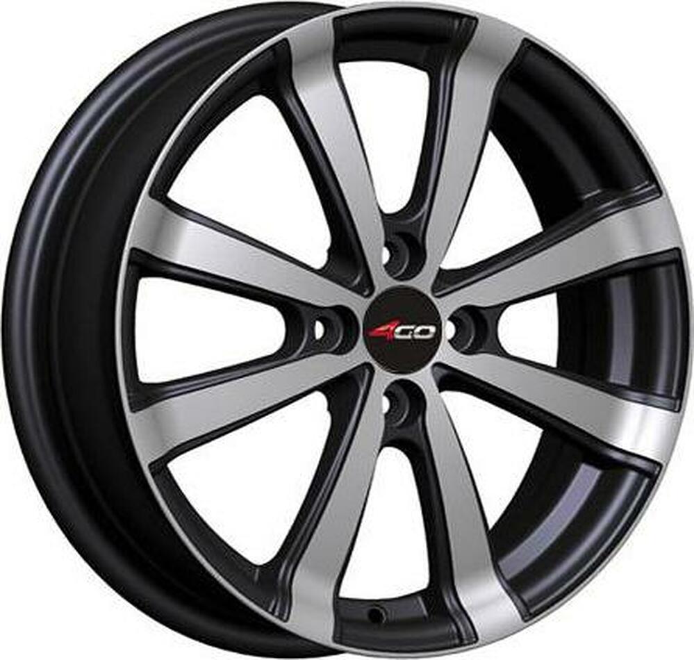 4GO YQ22 6x16 4x100 ET 53 Dia 67.1 CARBON