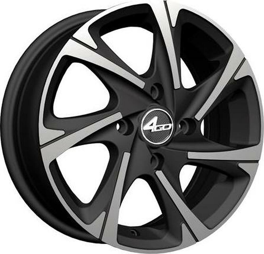4GO YQ27 6x15 5x100 ET 38 Dia 57.1 BMF