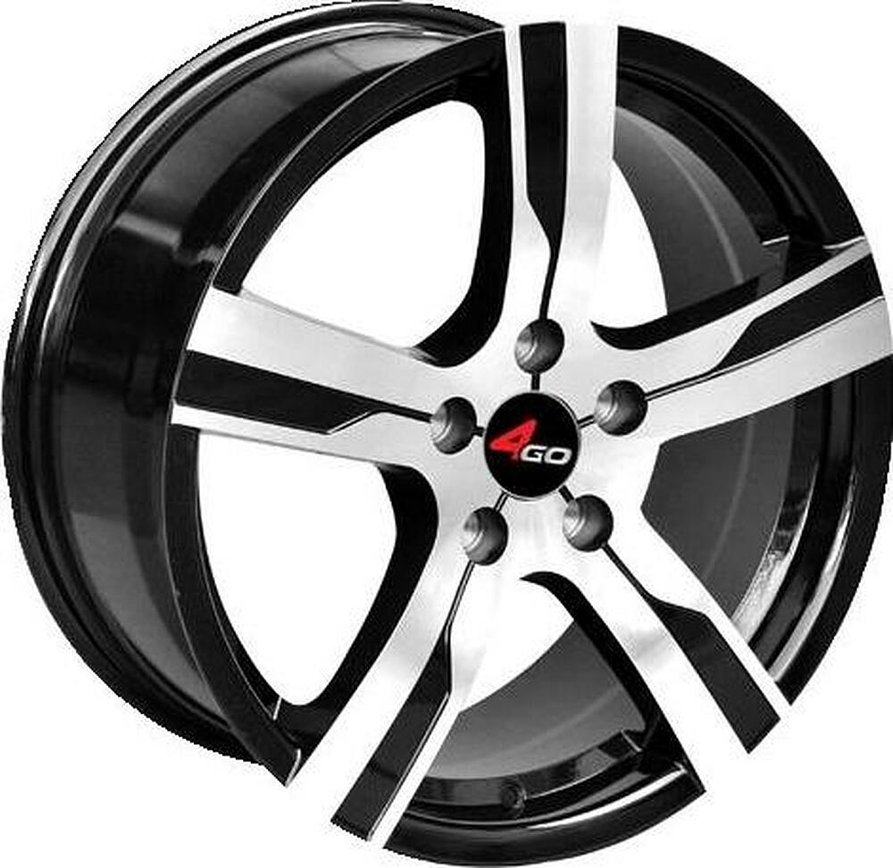 4GO YQ9 7.5x17 5x112 ET 45 Dia 66.6 BMF