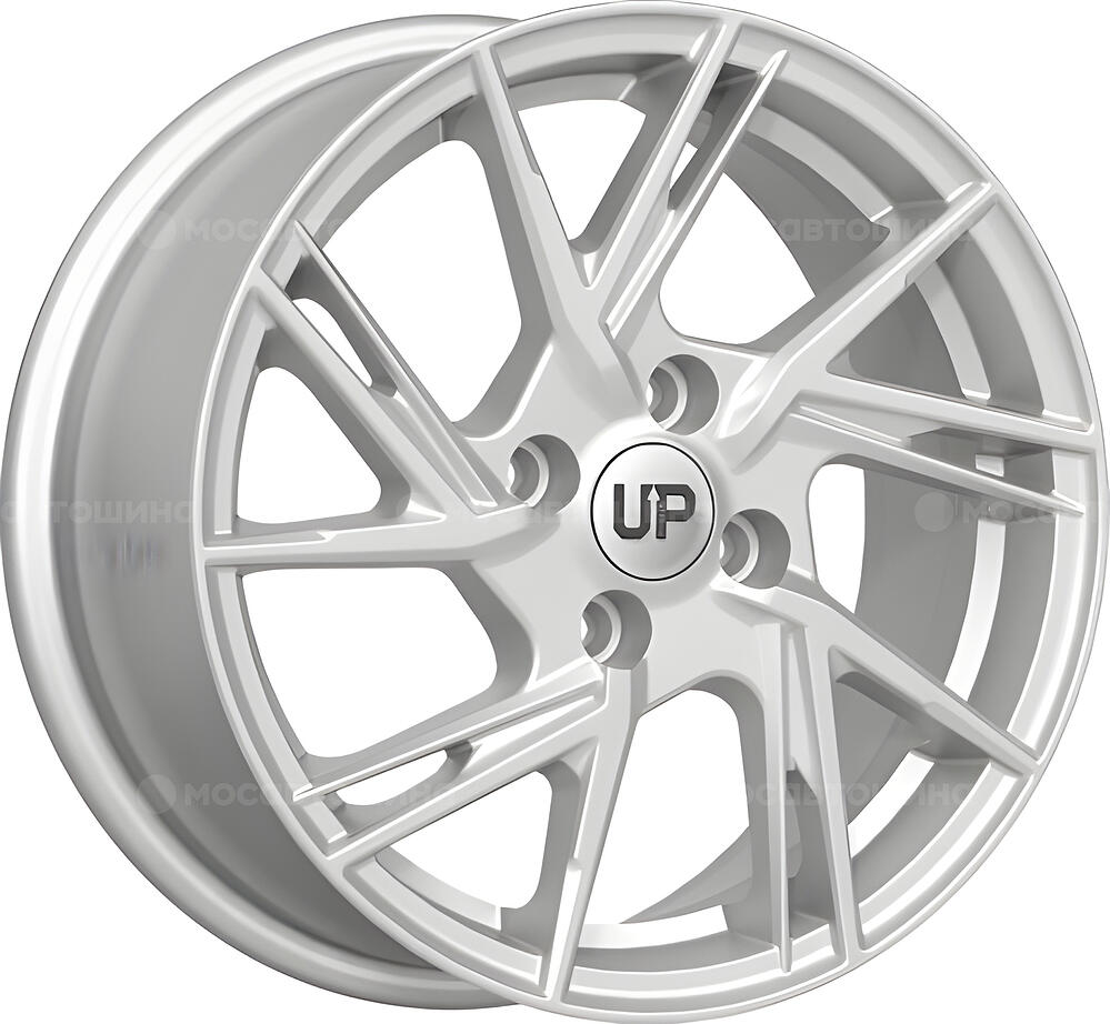 Wheels UP UP115 6.5x15 4x100 ET 37 Dia 60.1 silver