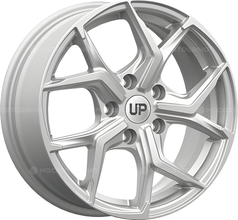 Wheels UP UP120 6.5x16 5x100 ET 38 Dia 57.1 silver
