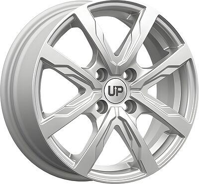 Wheels UP UP122 6x15 4x100 ET 40 Dia 60.1 silver