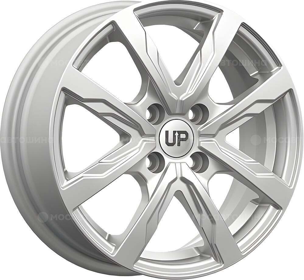 Wheels UP UP122 6x15 4x100 ET 47 Dia 60.1 silver