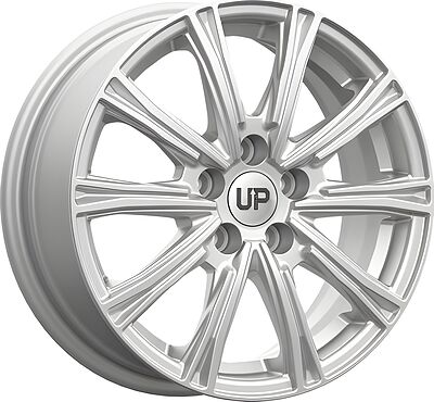Wheels UP UP123 6x15 5x100 ET 38 Dia 57.1 silver
