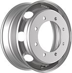 Accuride 8/275/221/136 6.75x19.5 8x275 ET 136 Dia 221 Silver