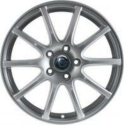 Aero A1271 7x17 5x108 ET 50 Dia 63.4 silver