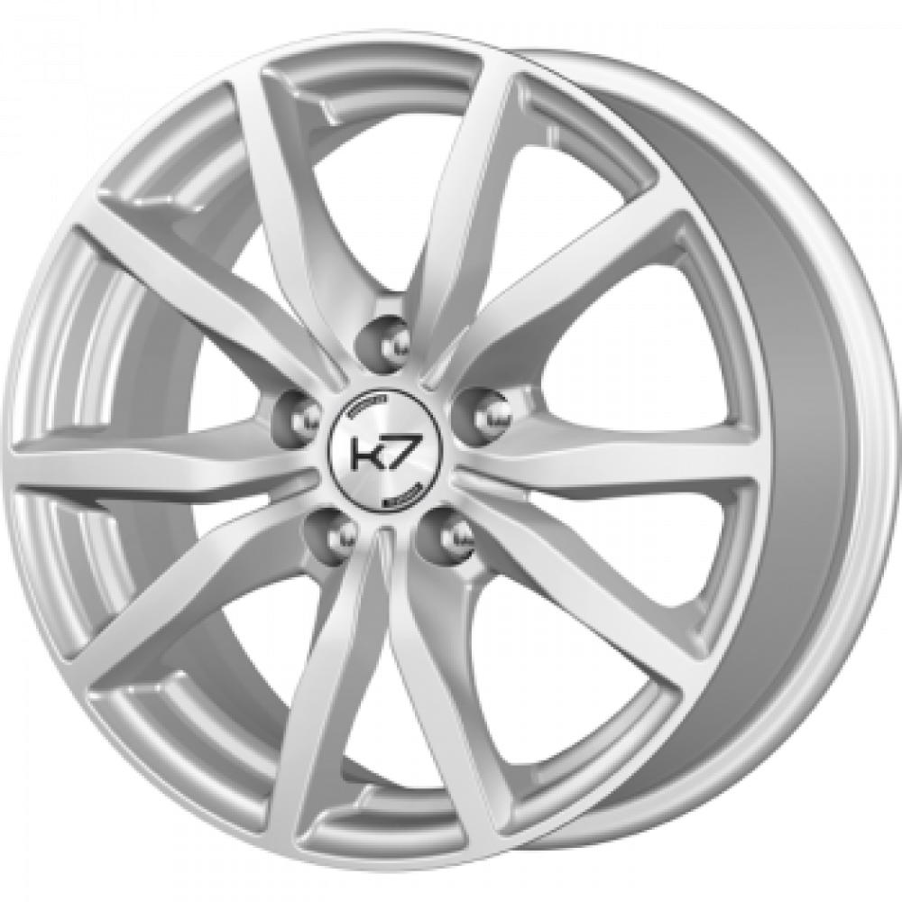 Aero A1599 6.5x15 5x108 ET 43 Dia 67.1 Silver