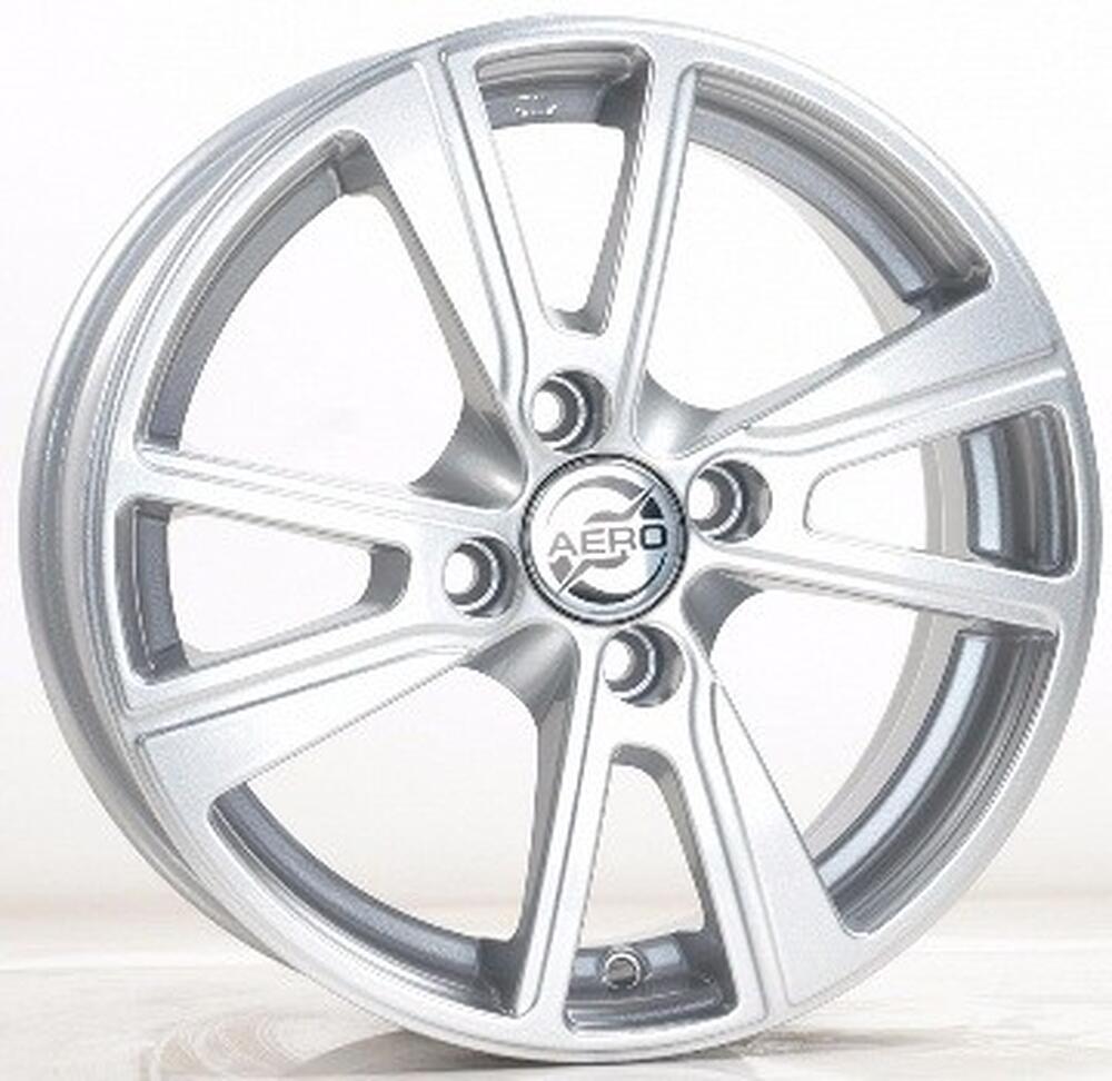 Aero A1602 5.5x14 4x100 ET 38 Dia 67.1 silver