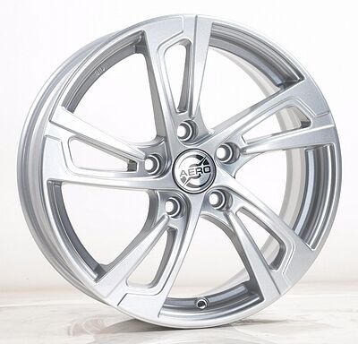 Aero A1604 6.5x16 5x108 ET 43 Dia 67.1 silver