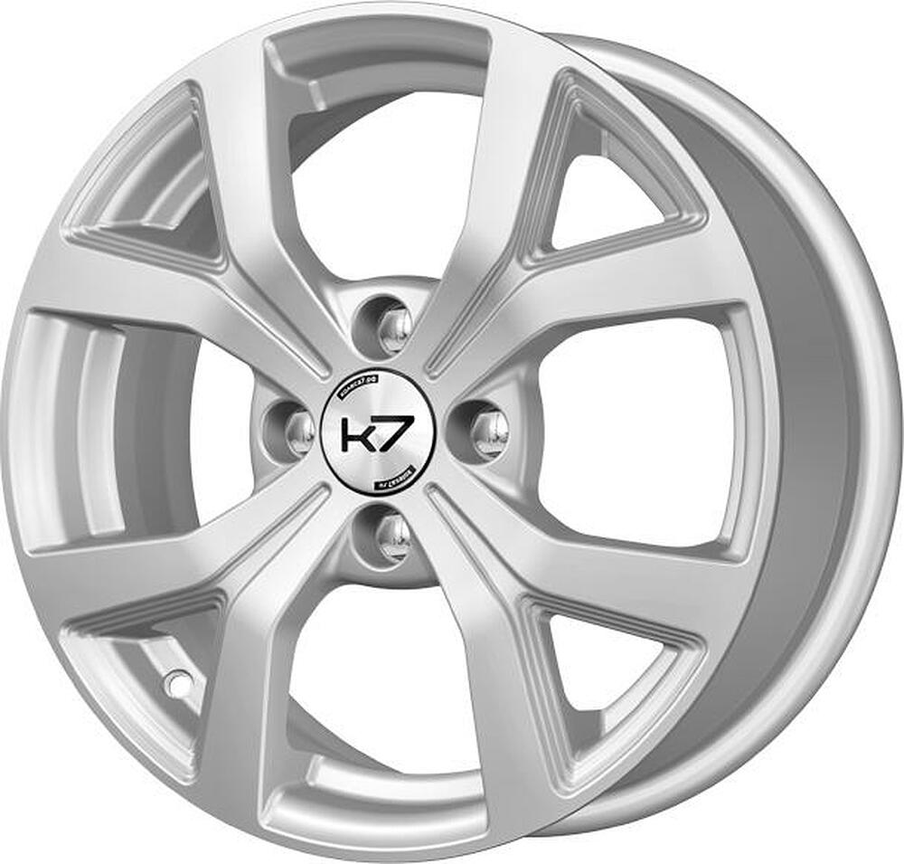 Aero A1724 6x15 4x100 ET 48 Dia 54.1 silver