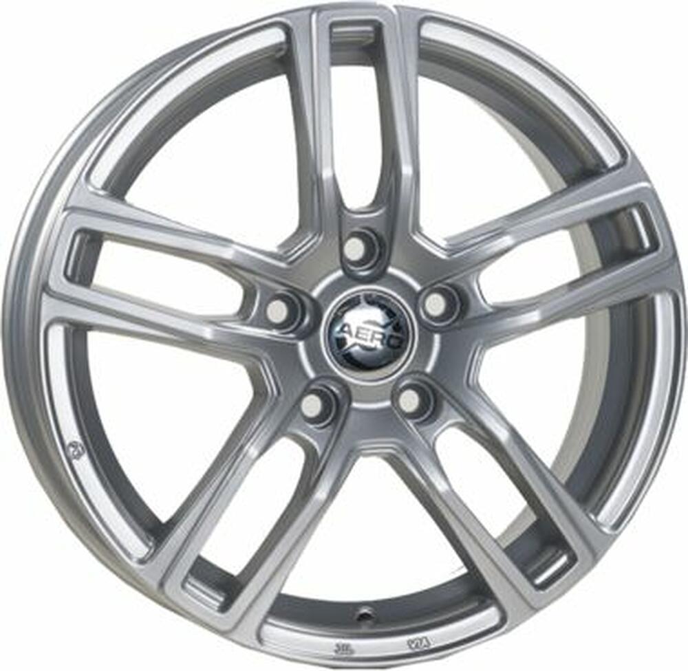 Aero A7468 6x16 5x114.3 ET 50 Dia 60.1 silver