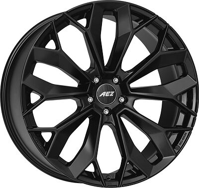 Aez Leipzig 9x20 5x108 ET 48 Dia 63.4 Black