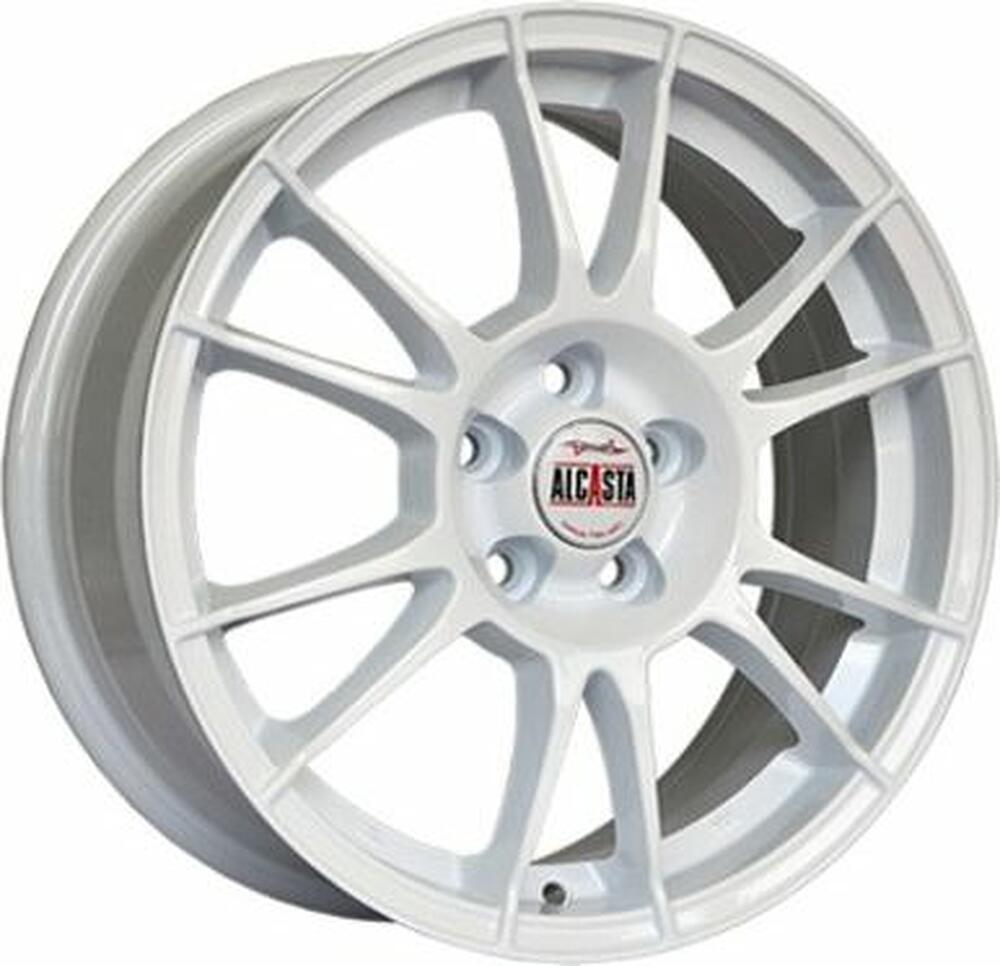 Alcasta M20 6x15 4x98 ET 32 Dia 58.6 White