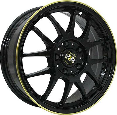 Alcasta M26 8x18 5x115 ET 45 Dia 70.3 BKYS