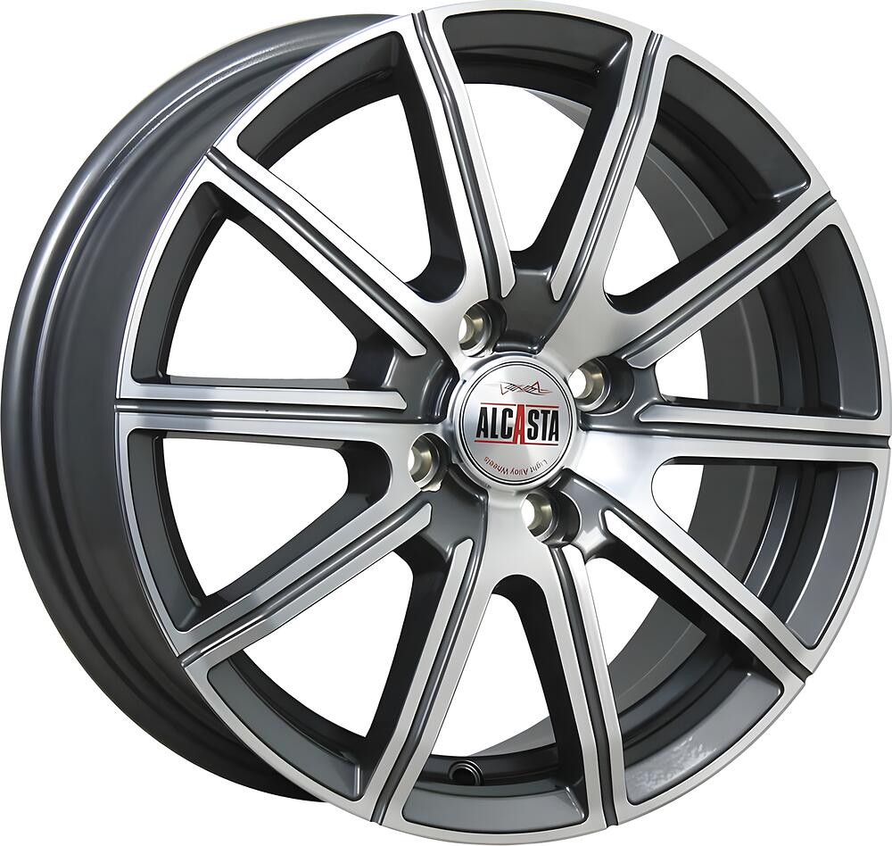 Alcasta M55 6x15 4x100 ET 36 Dia 60.1 gmf