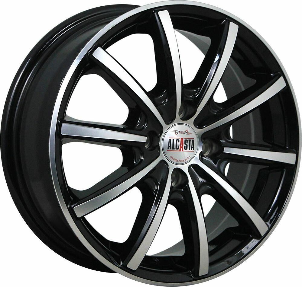 Alcasta M58 6x15 4x100 ET 46 Dia 54.1 bkf
