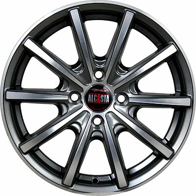 Alcasta M58 6x15 4x100 ET 36 Dia 60.1 gmf