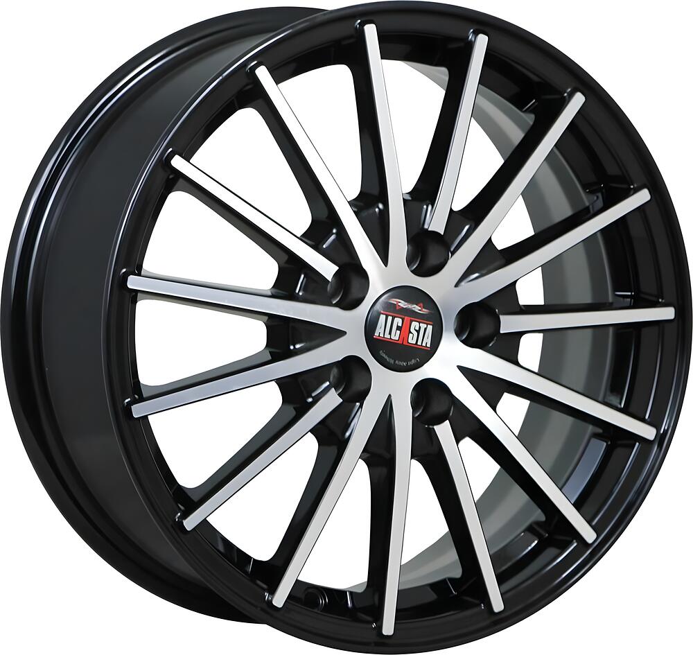 Alcasta M60 7x17 5x114 ET 45 Dia 64 BKF