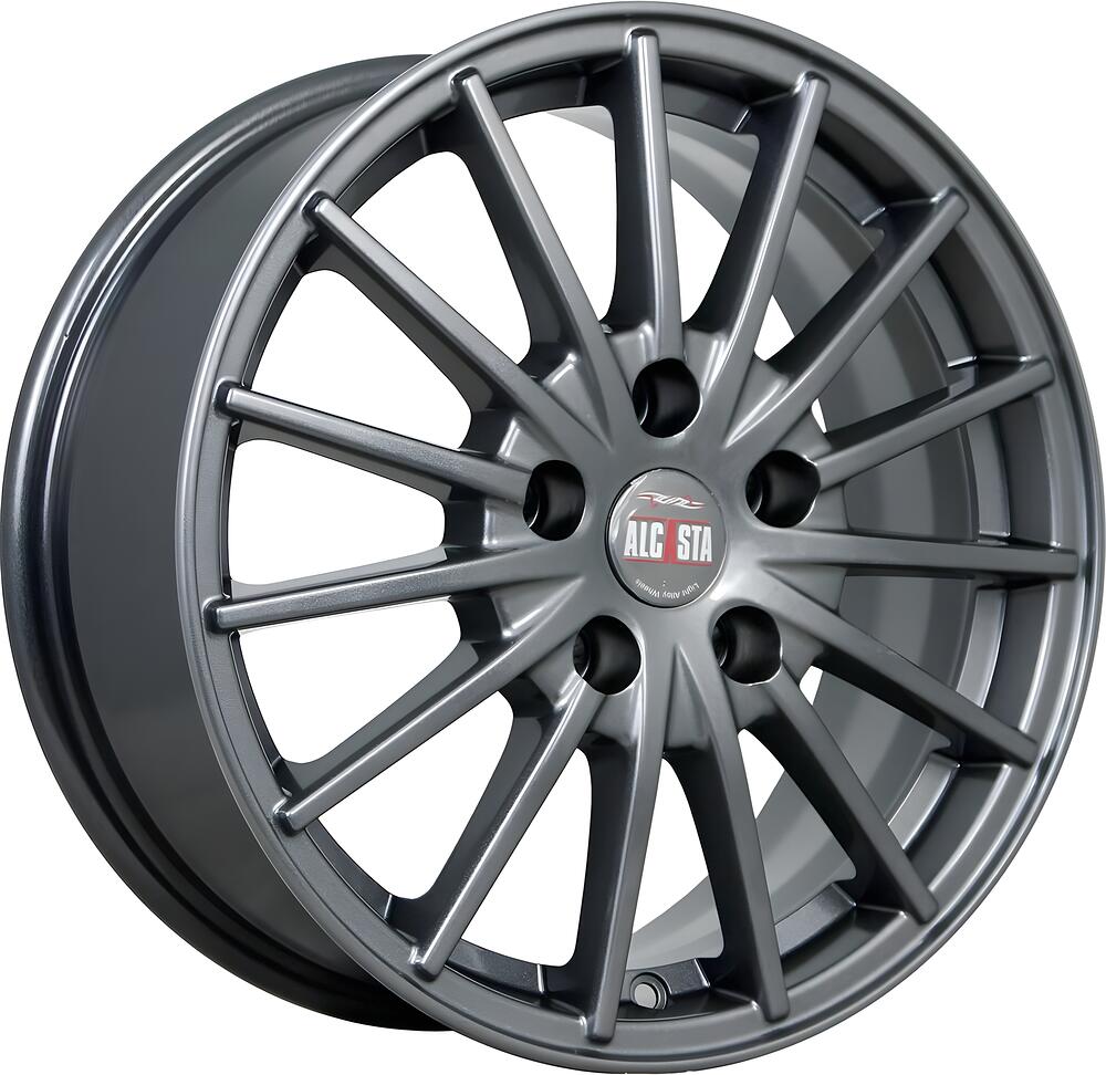 Alcasta M60 7x17 5x114 ET 45 Dia 64 Graphite