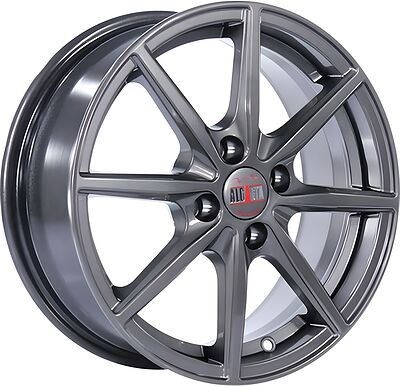 Alcasta M63 6x15 4x100 ET 40 Dia 60.1 graphite