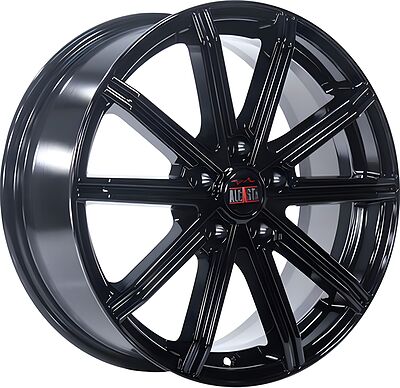 Alcasta M64 6.5x16 5x105 ET 38 Dia 56.6 black