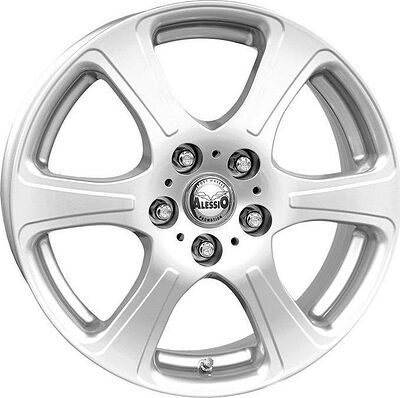 Alessio Lady 6x15 4x108 ET 15 Dia 65.1 silver
