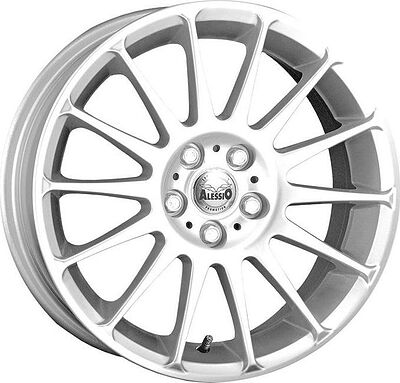 Alessio Monza 7x15 5x114.3 ET 38 Dia 69.1 silver