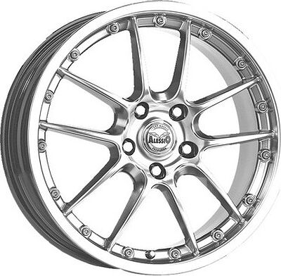 Alessio Turbo 7x15 5x112 ET 35 Dia 69.1 V.B. Metal