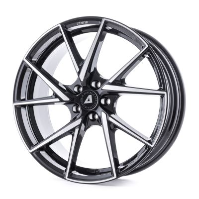 Alutec ADX.01 8.5x20 5x112 ET 38 Dia 70.1 Diamond Black
