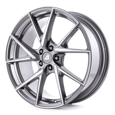 Alutec ADX.01 8.5x19 5x114.3 ET 40 Dia 70.1 Metallic Platinum Front Polished