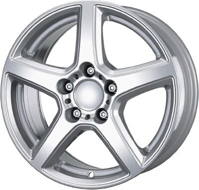 Alutec B 7x16 5x112 ET 43 Dia 66.5 Polar Silver