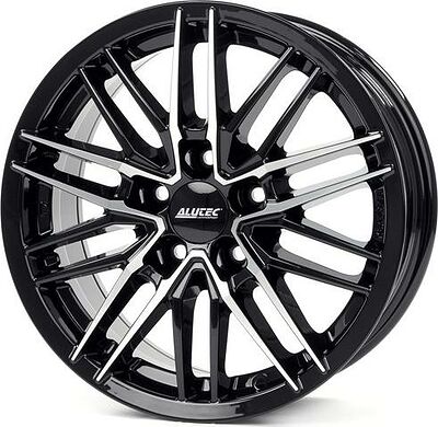 Alutec Burnside 6x16 4x100 ET 40 Dia 63.3 Diamond Black Front Polished