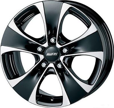Alutec Dynamite 6 8.5x18 6x114.3 ET 20 Dia 66.1 Diamant black front polished