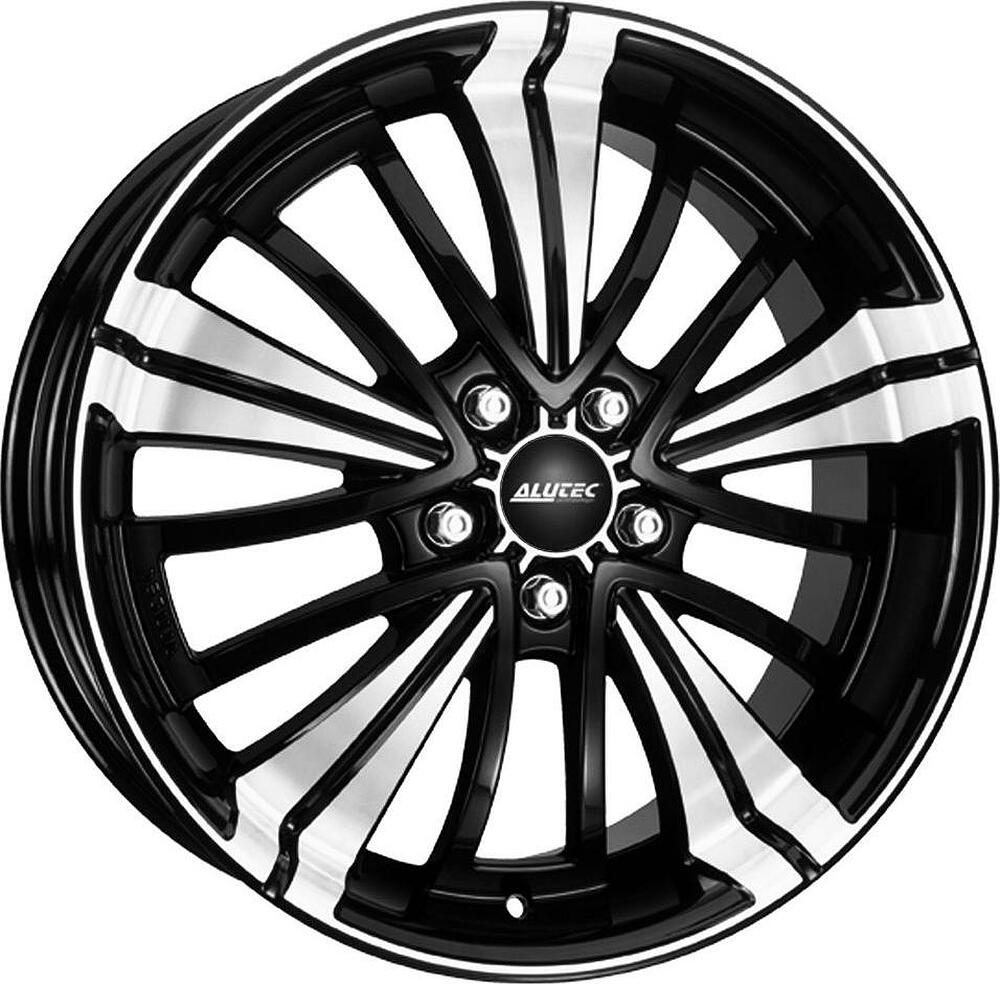 Alutec Ecstasy 8x19 5x112 ET 45 Dia 70.1 Diamond Black Front Polished