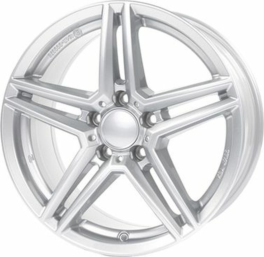 Alutec M10X 7.5x17 5x112 ET 53 Dia 66.5 Polar Silver