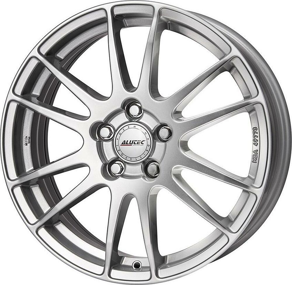 Alutec Monstr 6.5x16 4x100 ET 40 Dia 63.3 Polar Silber