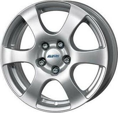 Alutec Plix 6.5x16 5x100 ET 40 Dia 63.3 Polar Silber