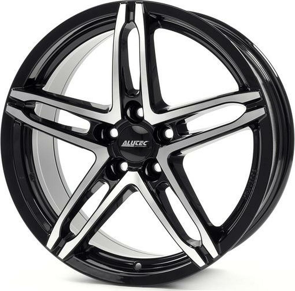 Alutec Poison 8x18 5x112 ET 35 Dia 70.1 Diamond Black Front Polished