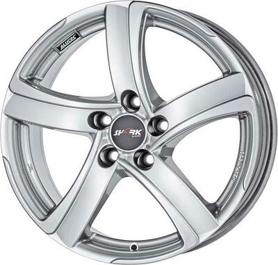 Alutec Shark 8x18 5x100 ET 35 Dia 63.3 Sterling Silver
