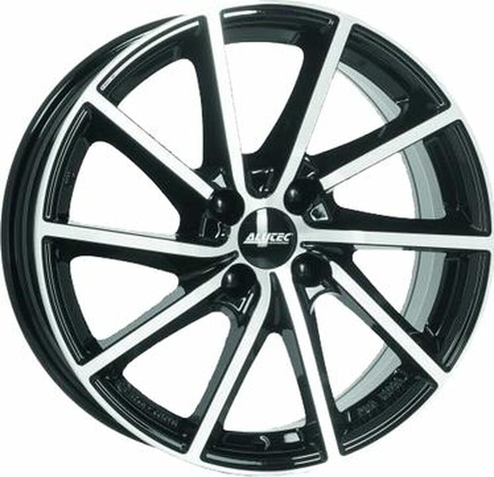 Alutec Singa 6x16 5x114 ET 45 Dia 64 Diamant black front polished