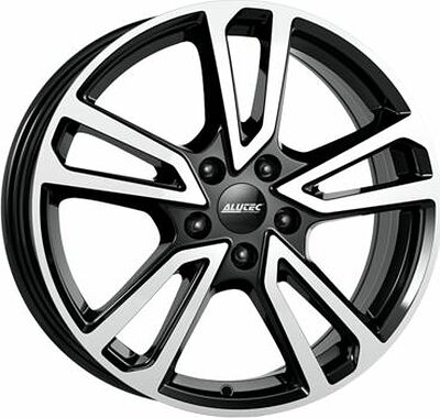 Alutec Tormenta 7x17 5x112 ET 40 Dia 57.1 Diamant black front polished