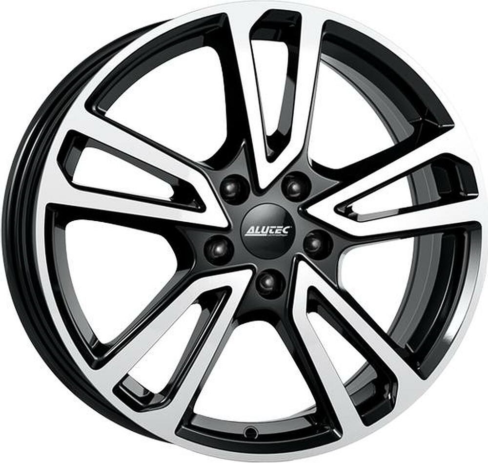 Alutec Tormenta 7.5x17 5x112 ET 40 Dia 66.5 Diamond Black Front Polished