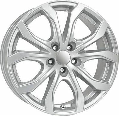 Alutec W10 8x18 5x112 ET 40 Dia 70 Polar Silver