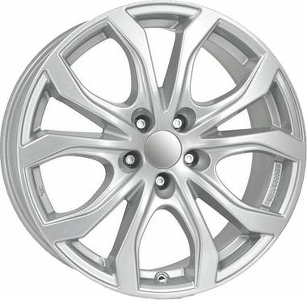 Alutec W10 7.5x17 5x112 ET 37 Dia 66.5 Polar Silver