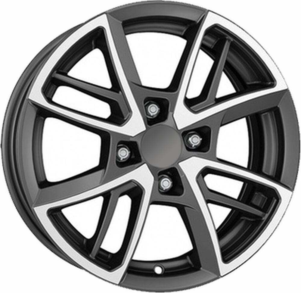 Alutec Xplosive 4 6x15 4x98 ET 35 Dia 58 Graphite matt front polished