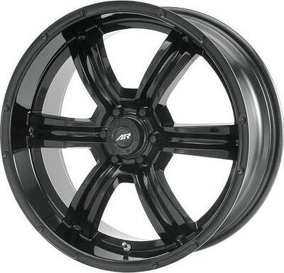 American Racing AR320 9x22 6x139 ET 18 Dia 78 Black