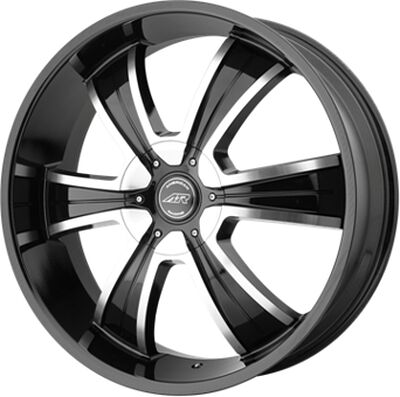American Racing AR894 8x20 5x114 ET 35 Dia 72 Black/Machined