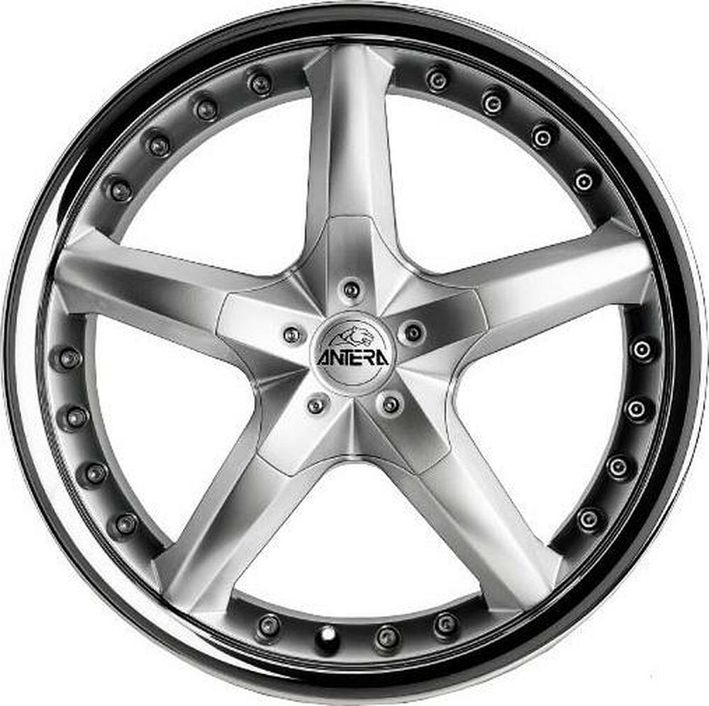 Antera 349 11x20 5x112 ET 32 Dia 75.1 Silver Lip Polished