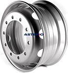 Asterro 10/335/281/161 9x22.5 10x335 ET 161 Dia 281 Silver