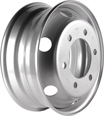 Asterro 6/222,25/161/112 6x17 6x222 ET 112 Dia 161 Silver
